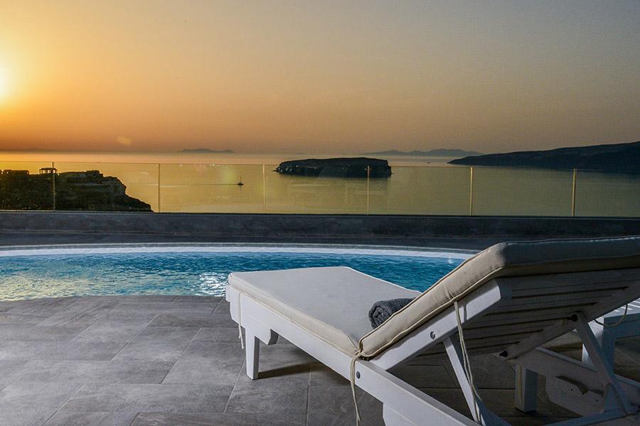 Our Villa Santorini Akrotírion エクステリア 写真
