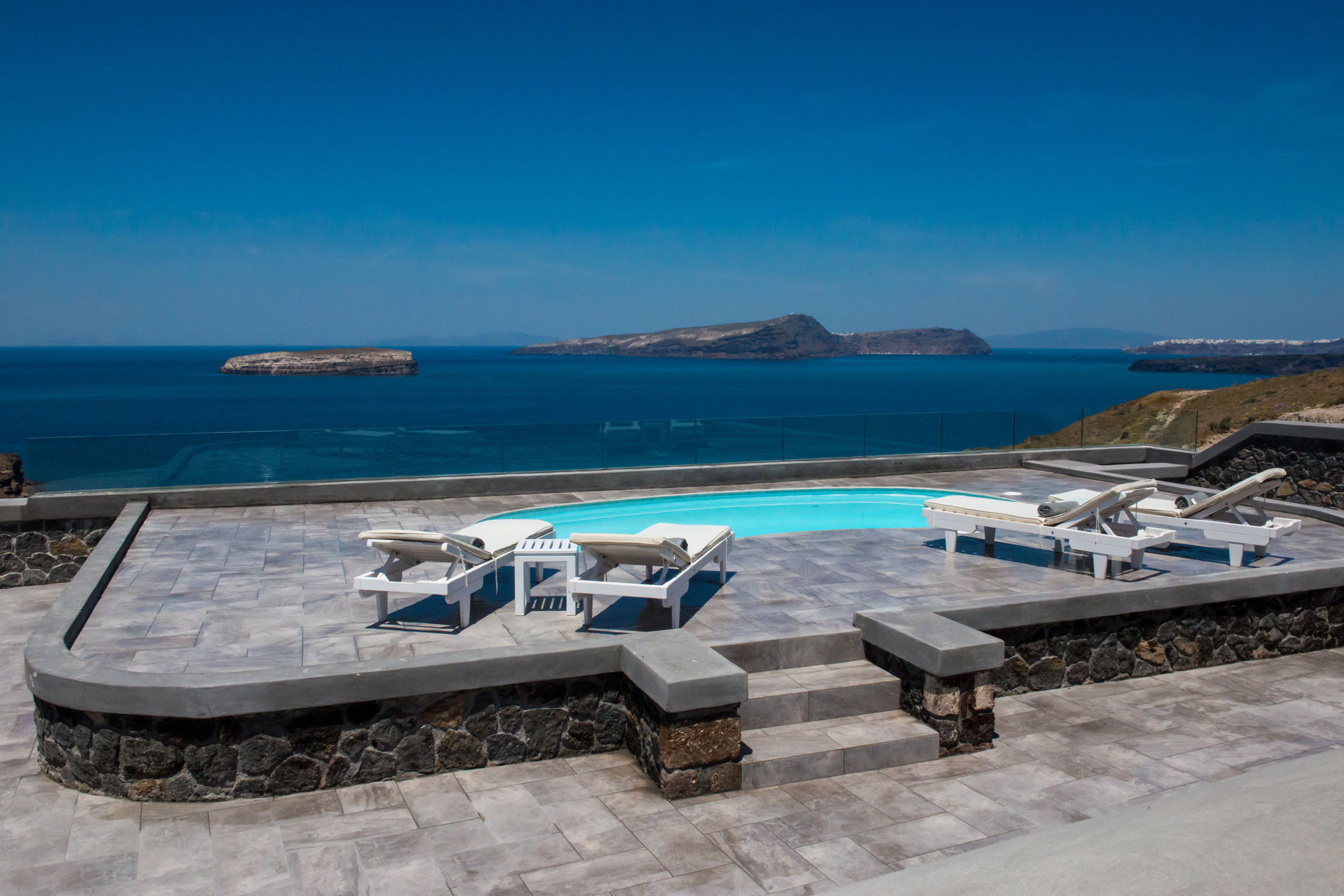 Our Villa Santorini Akrotírion エクステリア 写真