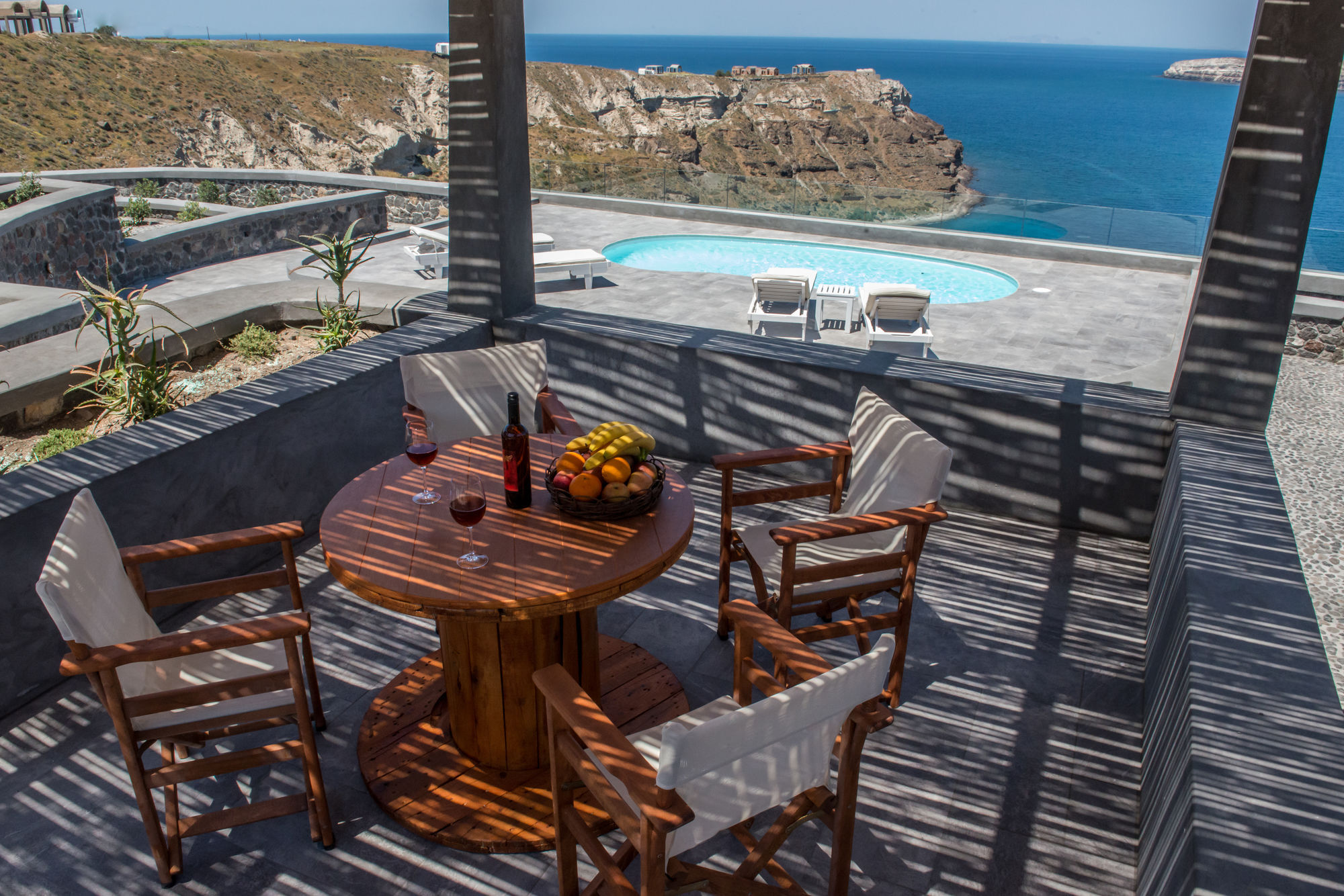 Our Villa Santorini Akrotírion エクステリア 写真